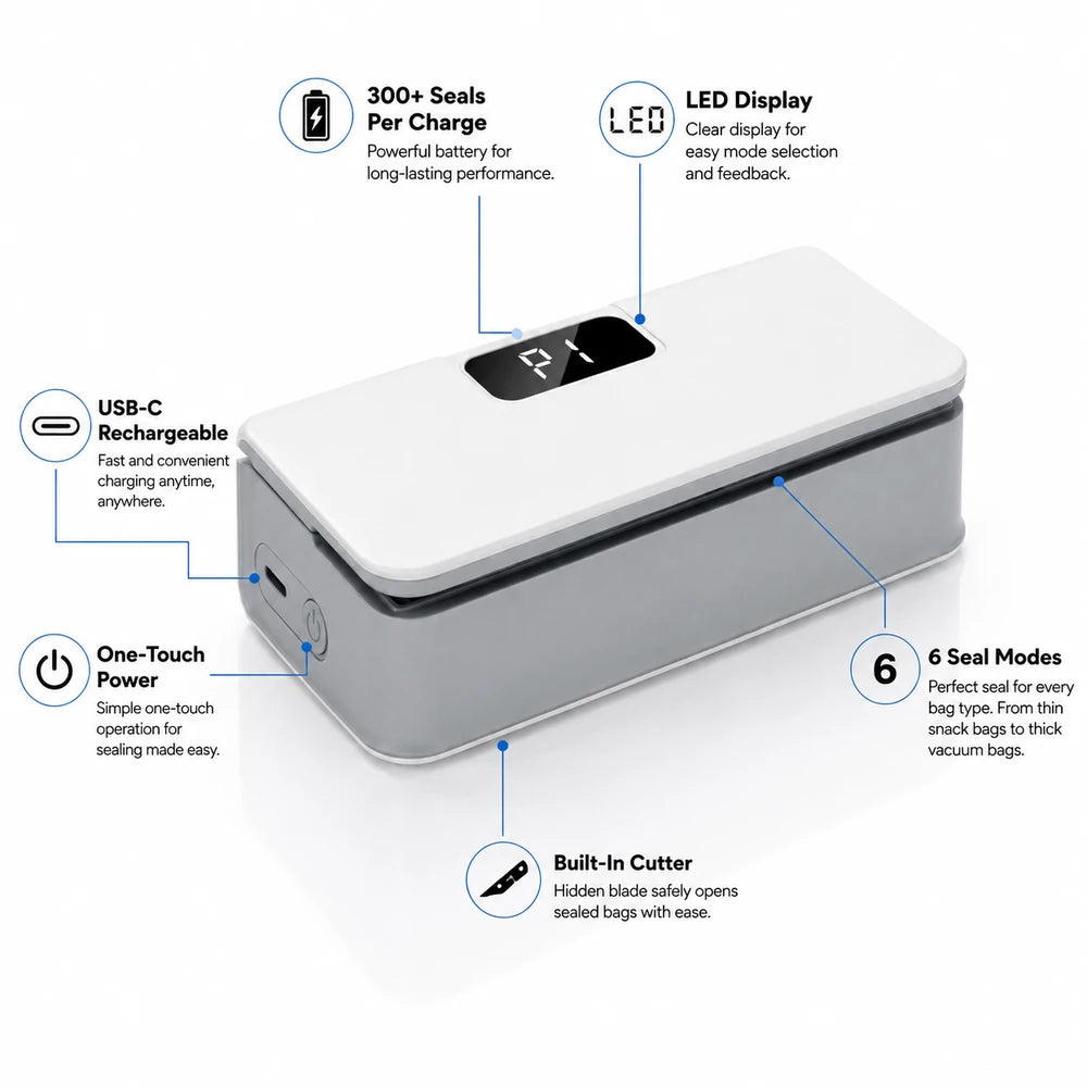 MiniSeal FreshLock Bag Sealer
