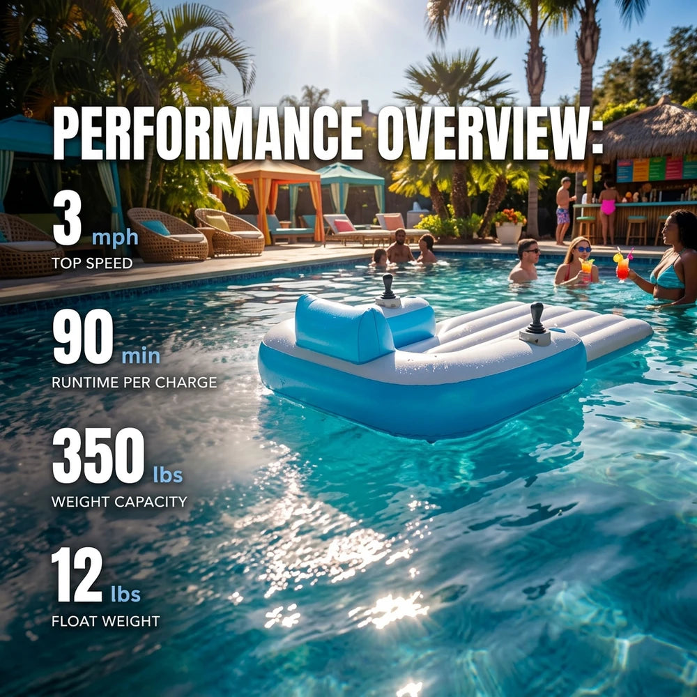DriftWave Motorised Pool Float