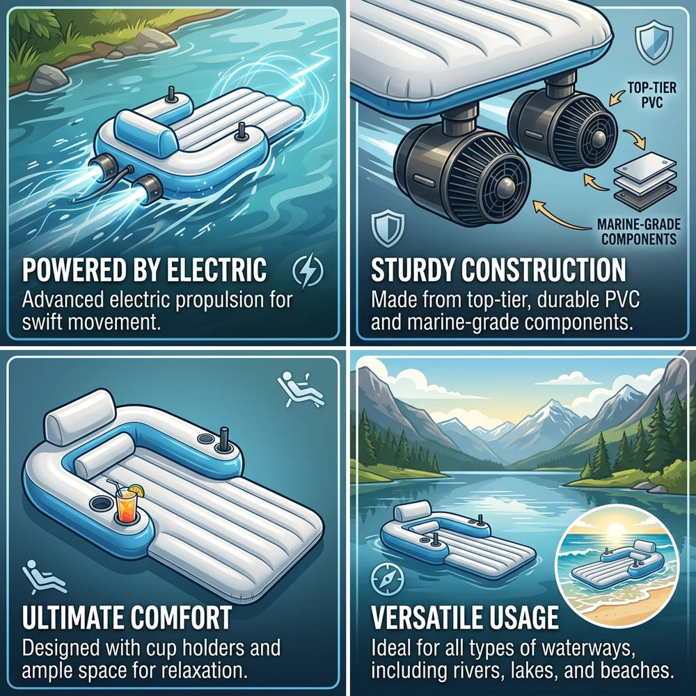 DriftWave Motorised Pool Float