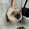 Faux Fur Cat Handbag