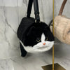 Faux Fur Cat Handbag