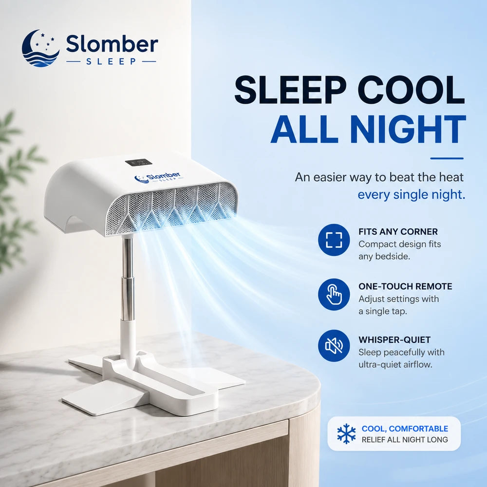 Slomber Sleep Bed Cooling Fan