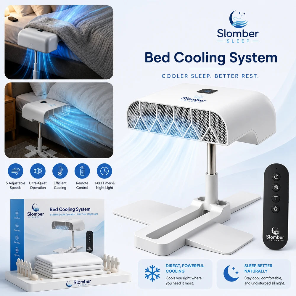 Slomber Sleep Bed Cooling Fan