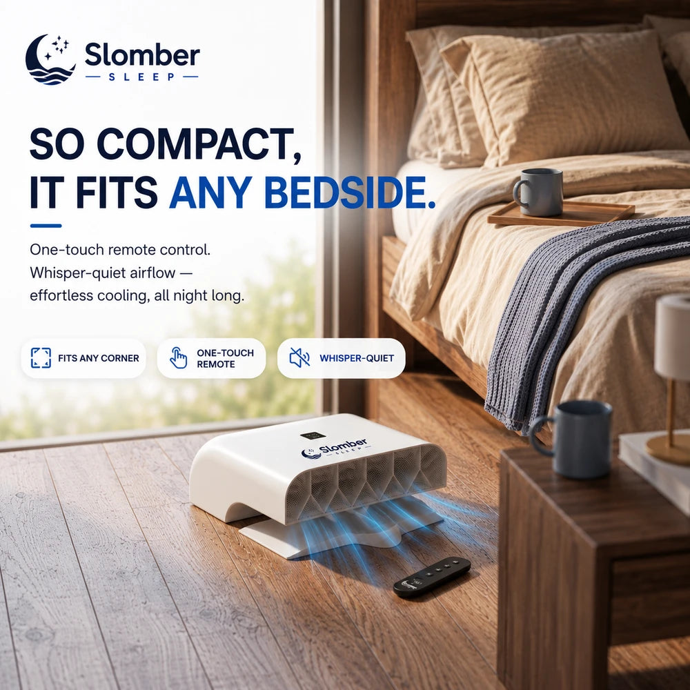 Slomber Sleep Bed Cooling Fan